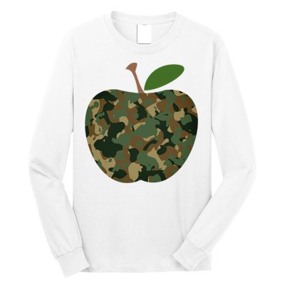 Camouflage Apple Long Sleeve Shirt