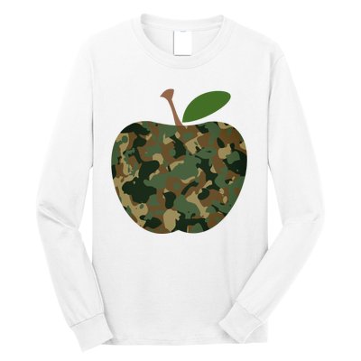 Camouflage Apple Long Sleeve Shirt