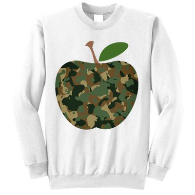 Camouflage Apple Sweatshirt