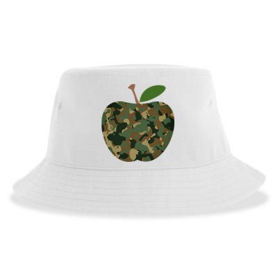 Camouflage Apple Sustainable Bucket Hat