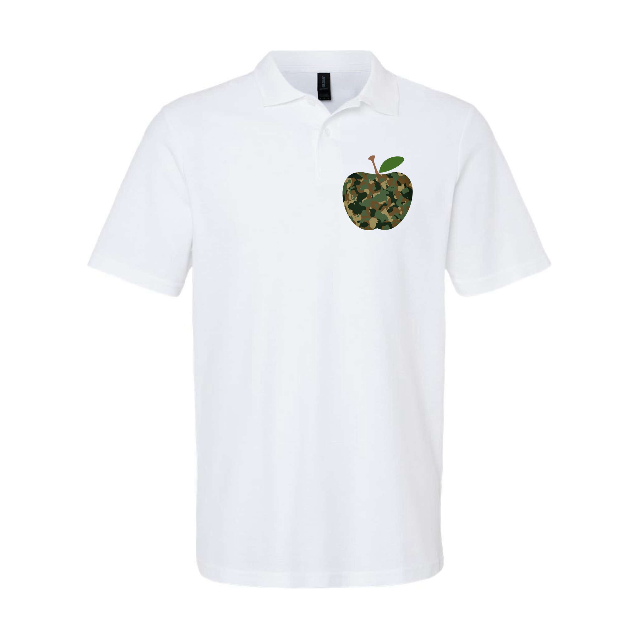 Camouflage Apple Polo