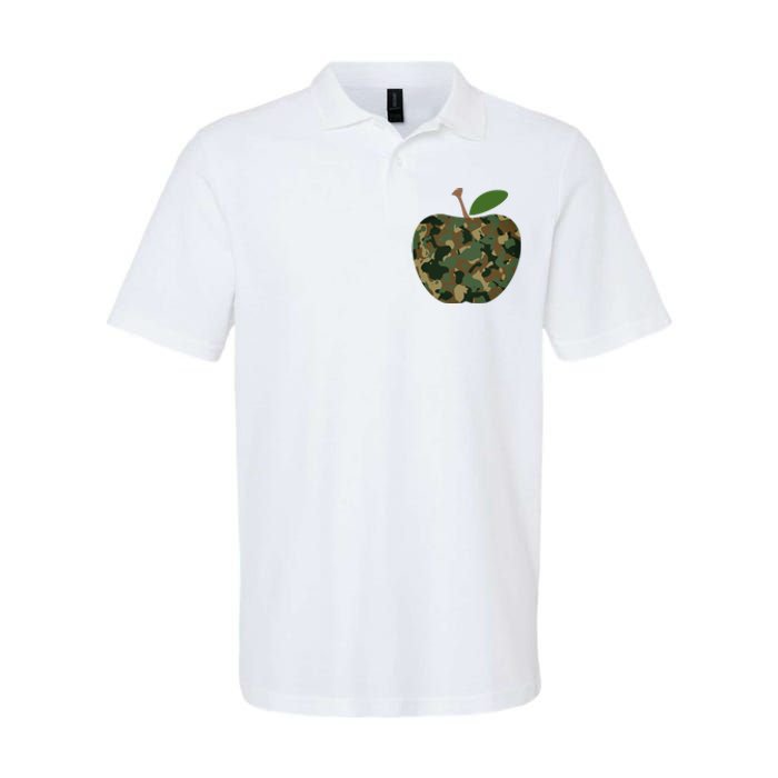 Camouflage Apple Softstyle Adult Sport Polo