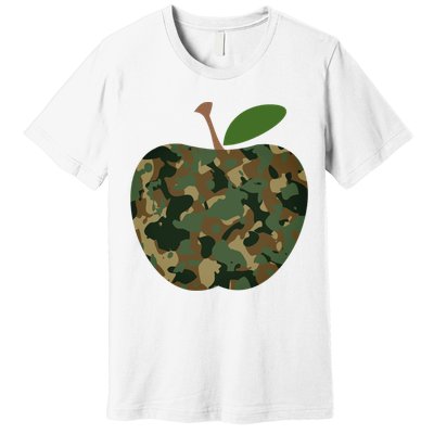 Camouflage Apple Premium T-Shirt