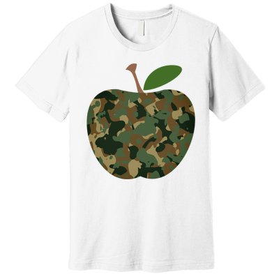 Camouflage Apple Premium T-Shirt