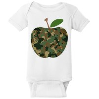 Camouflage Apple Baby Bodysuit