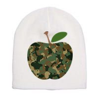 Camouflage Apple Short Acrylic Beanie