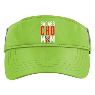 Chd Awareness Congenital Heart Chd Mom Ribbon Cute Gift Adult Drive Performance Visor