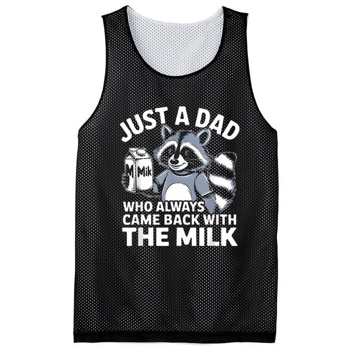 Cwho Always Came Back With The Milk Dad Mesh Reversible Basketball Jersey Tank