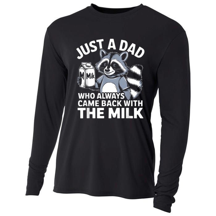 Cwho Always Came Back With The Milk Dad Cooling Performance Long Sleeve Crew