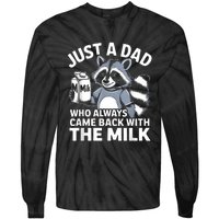 Cwho Always Came Back With The Milk Dad Tie-Dye Long Sleeve Shirt