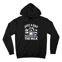 Cwho Always Came Back With The Milk Dad Tall Hoodie