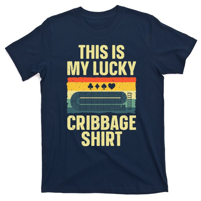 Cribbage Art Cribbage Board Cribbage Player T-Shirt