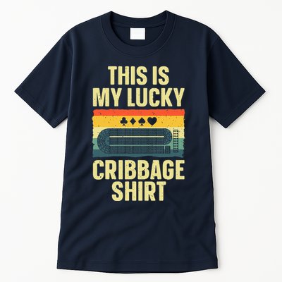 Cribbage Art Cribbage Board Cribbage Player Tall T-Shirt