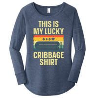 Cribbage Art Cribbage Board Cribbage Player Women's Perfect Tri Tunic Long Sleeve Shirt