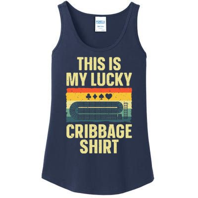 Cribbage Art Cribbage Board Cribbage Player Ladies Essential Tank