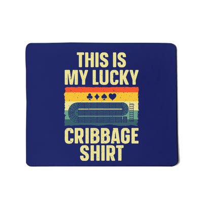 Cribbage Art Cribbage Board Cribbage Player Mousepad