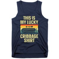 Cribbage Art Cribbage Board Cribbage Player Tank Top