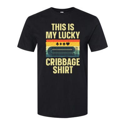 Cribbage Art Cribbage Board Cribbage Player Softstyle CVC T-Shirt