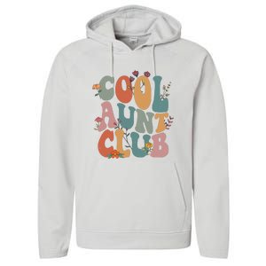 Cool Aunts Club Valentines Day Performance Fleece Hoodie