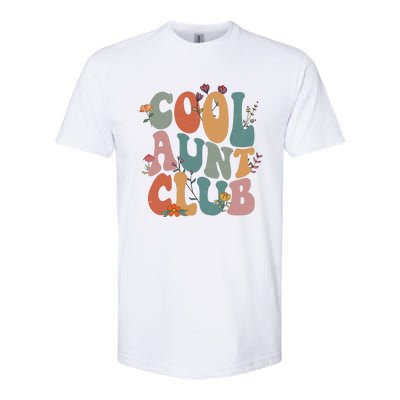 Cool Aunts Club Valentines Day Softstyle® CVC T-Shirt