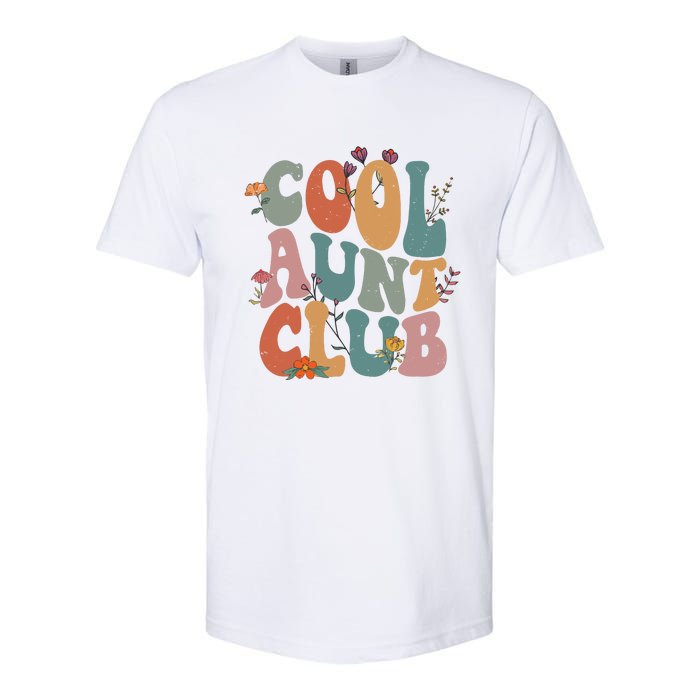 Cool Aunts Club Valentines Day Softstyle CVC T-Shirt