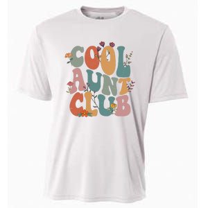 Cool Aunts Club Valentines Day Cooling Performance Crew T-Shirt