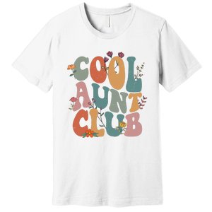 Cool Aunts Club Valentines Day Premium T-Shirt