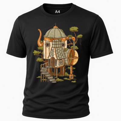 Cottagecore Aesthetic Cute Fairy House Performance Shirt