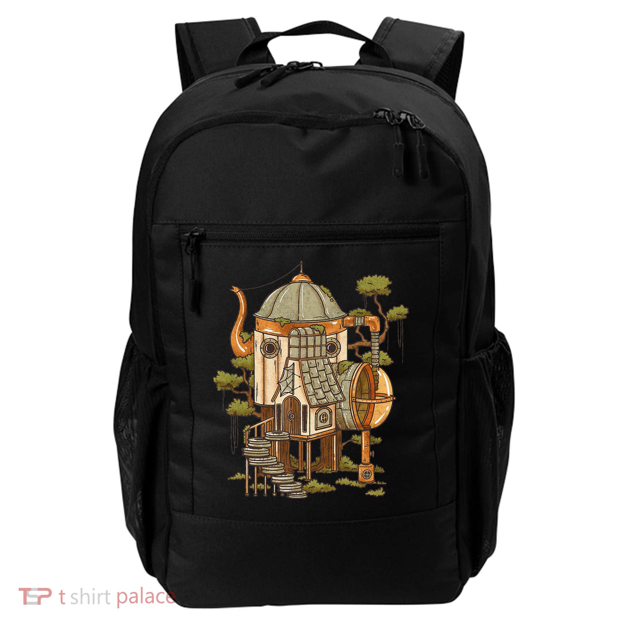 Cottagecore Aesthetic Cute Fairy House Backpack