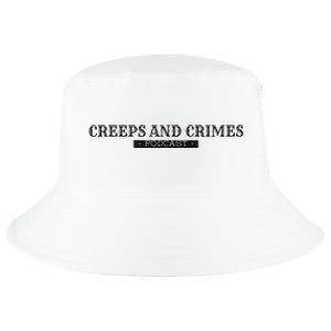 Creeps And Crimes Podcast Logo Cool Comfort Performance Bucket Hat