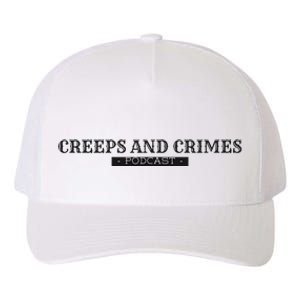 Creeps And Crimes Podcast Logo Yupoong Adult 5-Panel Trucker Hat