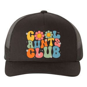 Cool Aunts Club Groovy Retro Smile Aunt Auntie MotherS Day Yupoong Adult 5-Panel Trucker Hat