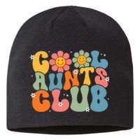 Cool Aunts Club Groovy Retro Smile Aunt Auntie MotherS Day Sustainable Beanie