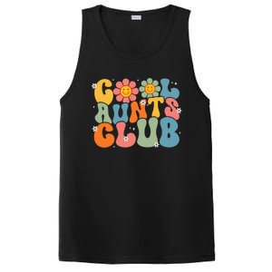 Cool Aunts Club Groovy Retro Smile Aunt Auntie MotherS Day PosiCharge Competitor Tank