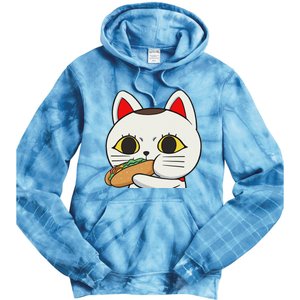 Cat Anime Cute Funny Manga Turbo Granny Kawaii Cat Tie Dye Hoodie