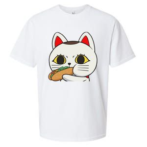 Cat Anime Cute Funny Manga Turbo Granny Kawaii Cat Sueded Cloud Jersey T-Shirt