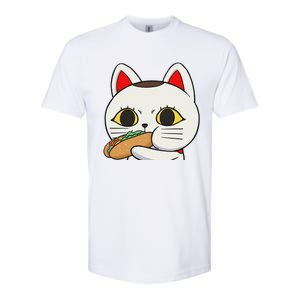 Cat Anime Cute Funny Manga Turbo Granny Kawaii Cat Softstyle CVC T-Shirt