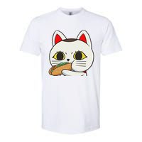 Cat Anime Cute Funny Manga Turbo Granny Kawaii Cat Softstyle CVC T-Shirt