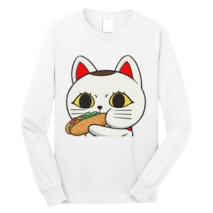 Cat Anime Cute Funny Manga Turbo Granny Kawaii Cat Long Sleeve Shirt