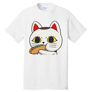 Cat Anime Cute Funny Manga Turbo Granny Kawaii Cat Tall T-Shirt