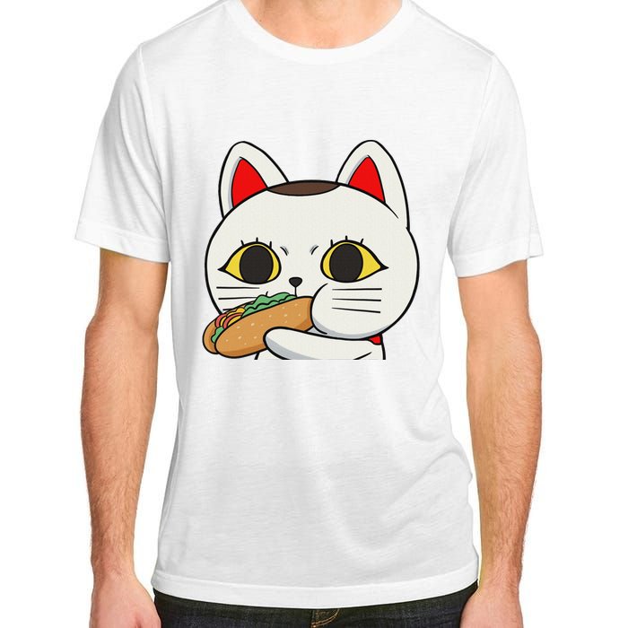 Cat Anime Cute Funny Manga Turbo Granny Kawaii Cat Adult ChromaSoft Performance T-Shirt