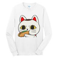 Cat Anime Cute Funny Manga Turbo Granny Kawaii Cat Tall Long Sleeve T-Shirt