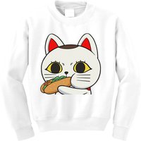 Cat Anime Cute Funny Manga Turbo Granny Kawaii Cat Kids Sweatshirt