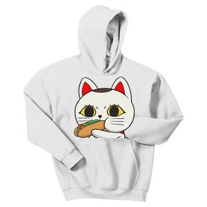 Cat Anime Cute Funny Manga Turbo Granny Kawaii Cat Kids Hoodie