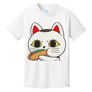 Cat Anime Cute Funny Manga Turbo Granny Kawaii Cat Kids T-Shirt