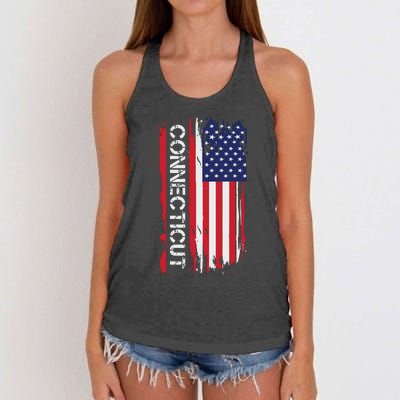 Connecticut America Women's Knotted Racerback Tank