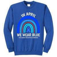 Child Abuse Cool Gift Cool Gift Abuse Prevention Awareness Month Gift Sweatshirt