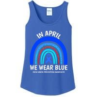 Child Abuse Cool Gift Cool Gift Abuse Prevention Awareness Month Gift Ladies Essential Tank