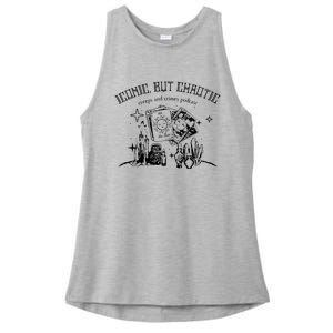 Creeps And Crimes Iconic Ladies PosiCharge Tri-Blend Wicking Tank