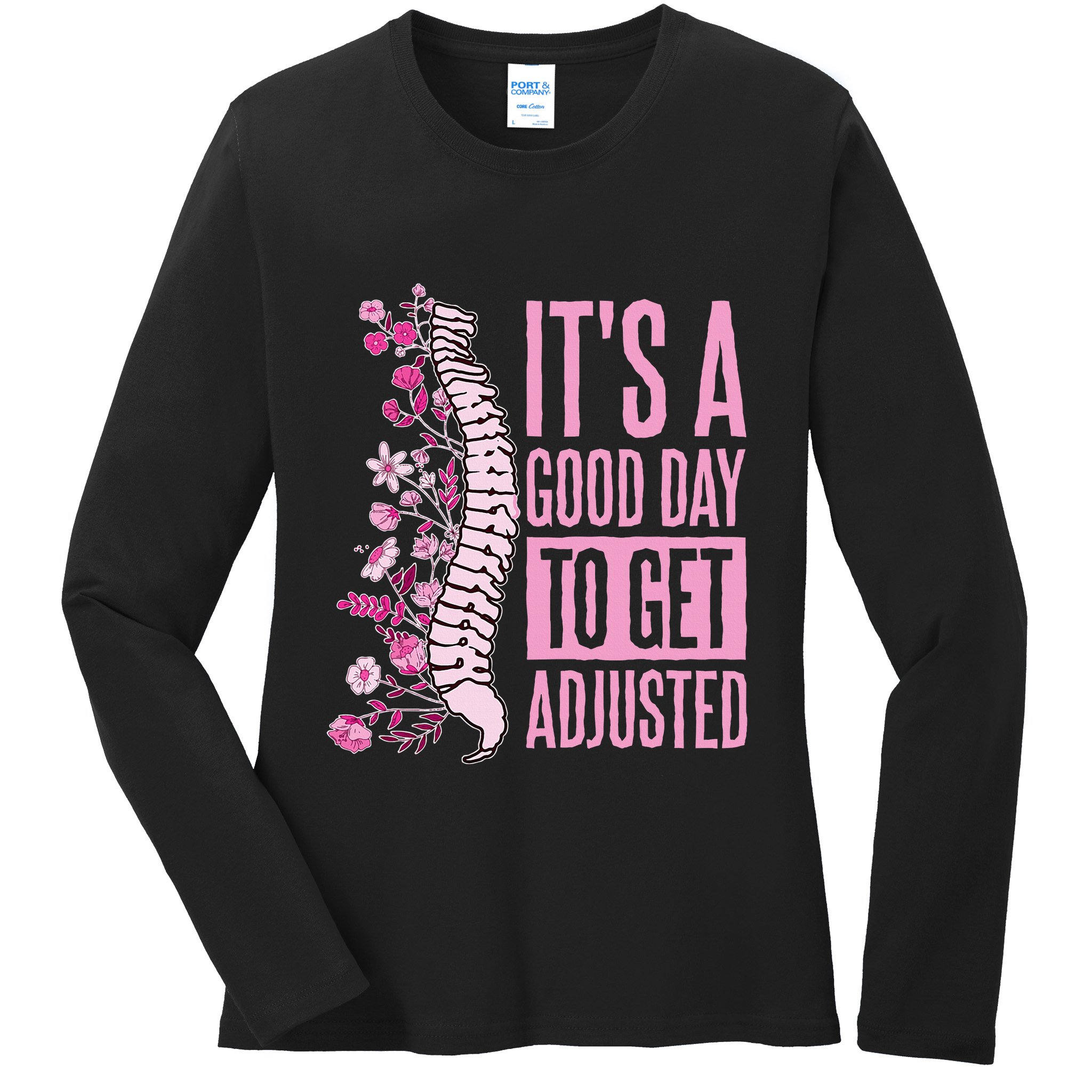 Chiropractic Assistant Chiropractor Ladies Long Sleeve Shirt
